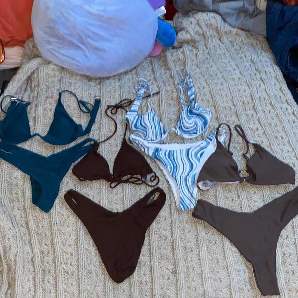 4 shein bikinis